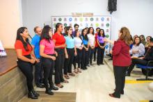 Cerimônia da implantação do primeiro curso de doutorado em enfermagem do Norte - Na ocasião, o Madrigal fez uma apresentação. Foto: Sidney Oliveira /Ascom Uepa.