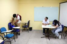 A Comissão Eleitoral divulgou hoje, 30, o resultado preliminar das eleições para os cargos de Diretor(a) e Vice-Diretor(a) dos Centros (CCBS, CCSE e CCNT) da Universidade do Estado do Pará (Uepa), para o quadriênio 2025/2029. Na foto, pleito eleitoral no dia 29. Foto: Sidney Oliveira/Ascom Uepa