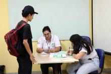 A Comissão Eleitoral divulgou hoje, 30, o resultado preliminar das eleições para os cargos de Diretor(a) e Vice-Diretor(a) dos Centros (CCBS, CCSE e CCNT) da Universidade do Estado do Pará (Uepa), para o quadriênio 2025/2029. Na foto, pleito eleitoral no dia 29. Foto: Sidney Oliveira/Ascom Uepa