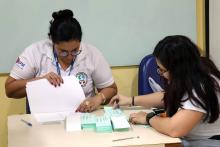 A Comissão Eleitoral divulgou hoje, 30, o resultado preliminar das eleições para os cargos de Diretor(a) e Vice-Diretor(a) dos Centros (CCBS, CCSE e CCNT) da Universidade do Estado do Pará (Uepa), para o quadriênio 2025/2029. Na foto, pleito eleitoral no dia 29. Foto: Sidney Oliveira/Ascom Uepa