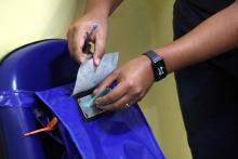 A Comissão Eleitoral divulgou hoje, 30, o resultado preliminar das eleições para os cargos de Diretor(a) e Vice-Diretor(a) dos Centros (CCBS, CCSE e CCNT) da Universidade do Estado do Pará (Uepa), para o quadriênio 2025/2029. Na foto, pleito eleitoral no dia 29. Foto: Sidney Oliveira/Ascom Uepa