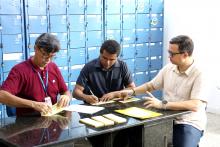 A Comissão Eleitoral divulgou hoje, 30, o resultado preliminar das eleições para os cargos de Diretor(a) e Vice-Diretor(a) dos Centros (CCBS, CCSE e CCNT) da Universidade do Estado do Pará (Uepa), para o quadriênio 2025/2029. Na foto, pleito eleitoral no dia 29. Foto: Sidney Oliveira/Ascom Uepa