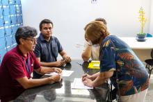 A Comissão Eleitoral divulgou hoje, 30, o resultado preliminar das eleições para os cargos de Diretor(a) e Vice-Diretor(a) dos Centros (CCBS, CCSE e CCNT) da Universidade do Estado do Pará (Uepa), para o quadriênio 2025/2029. Na foto, pleito eleitoral no dia 29. Foto: Sidney Oliveira/Ascom Uepa