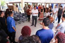 Gestão Superior entrega equipamentos ao CCSE