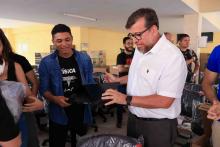 Gestão Superior entrega equipamentos ao CCSE