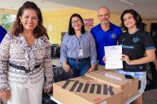 Gestão Superior entrega equipamentos ao CCSE