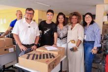 Gestão Superior entrega equipamentos ao CCSE