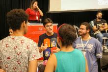 O Campus XXll de Ananindeua, realizou a Feira Vocacional 2024 na Usina da Paz do Icuí - Guajará, na sexta - feira, 18. Foto: Marília Jardim/Ascom Uepa