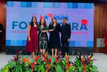 Cerimônia de formatura da 8ª Turma do Programa de Residência Multiprofissional em Hematologia e Hemoterapia, em parceria com a Universidade do Estado do Pará (Uepa). Foto: Rafael Dias/Ascom Hemopa.