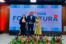 Cerimônia de formatura da 8ª Turma do Programa de Residência Multiprofissional em Hematologia e Hemoterapia, em parceria com a Universidade do Estado do Pará (Uepa). Foto: Rafael Dias/Ascom Hemopa.