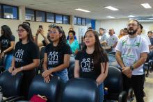 O II Encontro Integrado dos Grupos de Pesquisa em Música da UEPA – II, ENIGRUPEM é uma atividade que integra o 3º Fórum dos Grupos de Pesquisa em Música da UEPA e está vinculado ao tema central “Práticas Musicais, biodiversidade e sustentabilidade na Amazônia” .