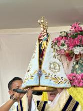 Visita da imagem peregrina da Guarda de Nossa Sra. de Nazaré ao Campus I