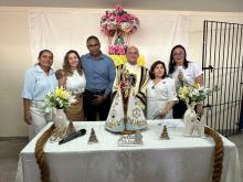 Visita da imagem peregrina da Guarda de Nossa Sra. de Nazaré ao Campus I