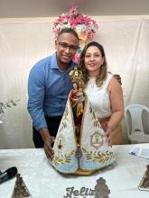 Visita da imagem peregrina da Guarda de Nossa Sra. de Nazaré ao Campus I