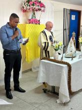 Visita da imagem peregrina da Guarda de Nossa Sra. de Nazaré ao Campus I