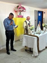 Visita da imagem peregrina da Guarda de Nossa Sra. de Nazaré ao Campus I