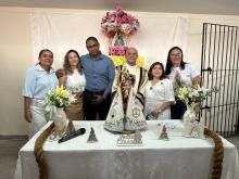 Visita da imagem peregrina da Guarda de Nossa Sra. de Nazaré ao Campus I