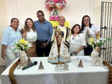 Visita da imagem peregrina da Guarda de Nossa Sra. de Nazaré ao Campus I