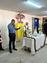 Visita da imagem peregrina da Guarda de Nossa Sra. de Nazaré ao Campus I