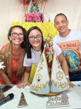 Visita da imagem peregrina da Guarda de Nossa Sra. de Nazaré ao Campus I