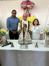 Visita da imagem peregrina da Guarda de Nossa Sra. de Nazaré ao Campus I