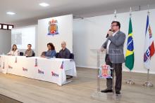 A Uepa inicia campanha de prevenção de diversos tipos de assédio moral no ambiente de trabalho. Na foto, Clay Chagas, reitor da Uepa. Foto: Sidney Oliveira/Ascom Uepa.