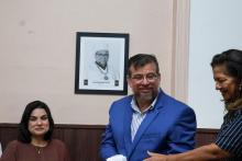 APOSIÇÃO DO QUADRO DO REITOR CLAY