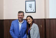 APOSIÇÃO DO QUADRO DO REITOR CLAY