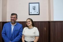 APOSIÇÃO DO QUADRO DO REITOR CLAY