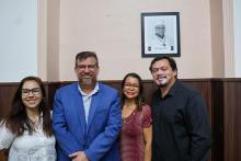 APOSIÇÃO DO QUADRO DO REITOR CLAY