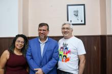 APOSIÇÃO DO QUADRO DO REITOR CLAY