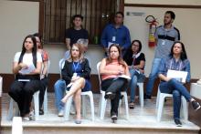 Servidores da Uepa participam do culto ecumênico de Páscoa na reitoria. Foto: Sidney Oliveira/Ascom Uepa.