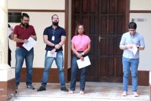 Servidores da Uepa participam do culto ecumênico de Páscoa na reitoria. Foto: Sidney Oliveira/Ascom Uepa.