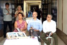 Servidores da Uepa participam do culto ecumênico de Páscoa na reitoria. Foto: Sidney Oliveira/Ascom Uepa.