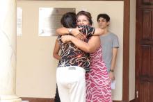 Servidores da Uepa participam do culto ecumênico de Páscoa na reitoria. Foto: Sidney Oliveira/Ascom Uepa.