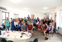 O Pró-reitor Carlos Capela, entrega equipamentos no Campus VII de Conceição do Araguaia. Fotos: Sidney Oliveira/Ascom Uepa.