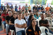 O governador Helder Barbalho e o Reitor da Uepa, Clay Chagas, inauguram quadra poliesportiva em Conceição do Araguaia. Foto: Sidney Oliveira/Ascom Uepa