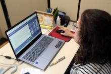 Reunião on-line sobre a Semana dos Povos Indígenas. Foto: Sidney Oliveira/Ascom Uepa.