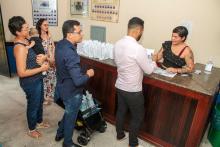 A Universidade do Estado do Pará (Uepa) realiza o acolhimento de boas-vindas aos novos professores aprovados em concurso público. Foto : Marcelo Rodrigues/Ascom Uepa.