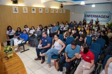 Semana de Enfermagem da Escola de Enfermagem Magalhães Barata. - Foto: Sidney Oliveira/ Ascom Uepa.