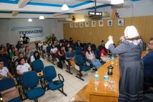 Semana de Enfermagem da Escola de Enfermagem Magalhães Barata. - Foto: Sidney Oliveira/ Ascom Uepa.