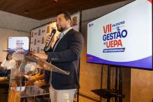 Higson Coelho durante o VII Encontro de Gestão da Uepa