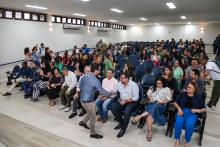 Inauguração do Auditório Paulo Freire,  no Centro de Ciências Sociais e Educação (CCSE). Foto : Sidney Oliveira/Ascom Uepa