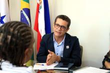 Visita ex-ministra da França Christiane Taubira