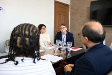 Visita ex-ministra da França Christiane Taubira