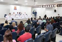 Inauguração do Auditório Paulo Freire,  no Centro de Ciências Sociais e Educação (CCSE). Foto : Sidney Oliveira/Ascom Uepa