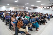Inauguração do Auditório Paulo Freire,  no Centro de Ciências Sociais e Educação (CCSE). Foto : Sidney Oliveira/Ascom Uepa