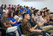 Inauguração do Auditório Paulo Freire,  no Centro de Ciências Sociais e Educação (CCSE). Foto : Sidney Oliveira/Ascom Uepa