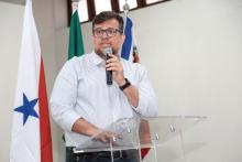 Inauguração do Auditório Paulo Freire,  no Centro de Ciências Sociais e Educação (CCSE). Na foto, Clay Chagas, Reitor da UEPA. Foto : Sidney Oliveira/Ascom Uepa