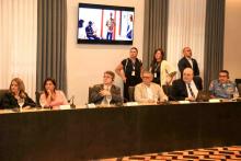 A delegação chinesa e a gestão da Uepa se reuniram com o governador Helder Barbalho, na Casa Civil. Foto - Sidney Oliveira - Ascom Uepa